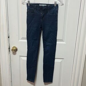 Garage Dark Indigo Skinny Jeans